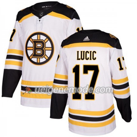 Herren Eishockey Boston Bruins Trikot Milan Lucic 17 Adidas 2017-2018 Weiß Authentic